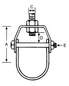 Iron Pipe and Copper Tube Clevis Hangers